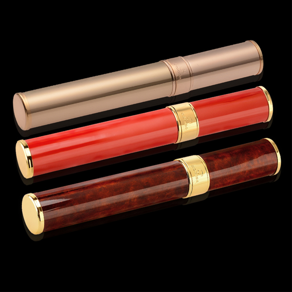 5Cgo 42103494642 古巴高希霸雪茄管旅遊便攜式密封型保濕管加厚不鏽鋼18*2.2cm WXP89000