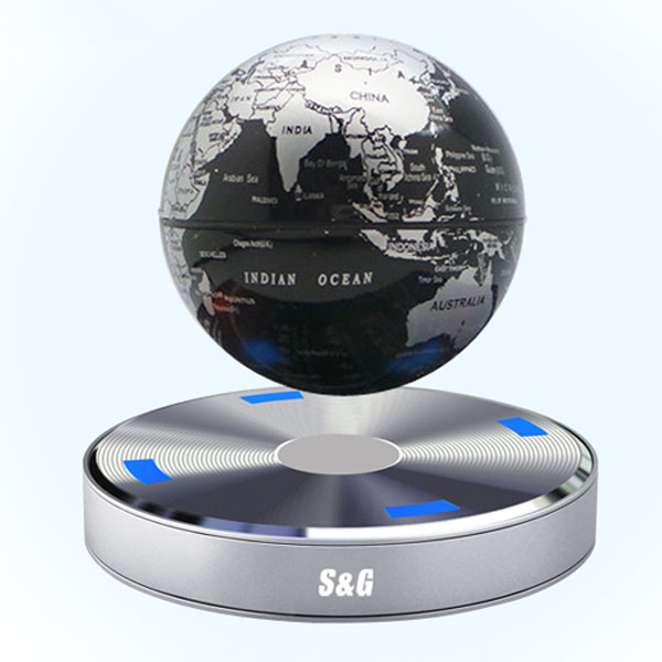5Cgo 521421460876 磁懸浮地球儀6寸自轉家居創意擺件裝飾品辦公室擺件高端禮品懸空地球儀 WXP89200
