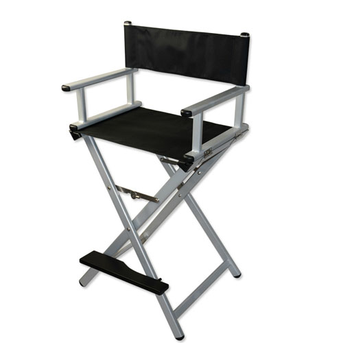 5Cgo 13433610183 高品質鋁合金化妝椅導演椅 折疊超輕便便攜戶外椅 椅子凳子 MIK58400