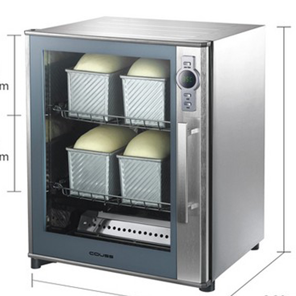 5Cgo 21813804925 發酵箱家用50L全自動不鏽鋼發面箱  點心製作必備 智能電子控制 長時間 50L內腔  廚用電烤箱(插220V電) CHX88210